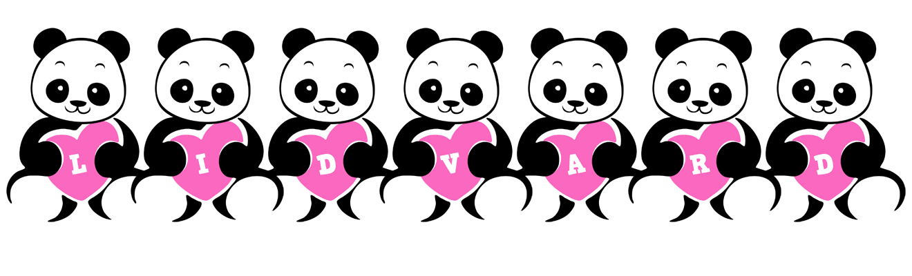 Lidvard love-panda logo