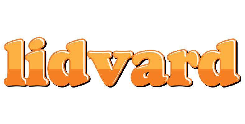 Lidvard orange logo