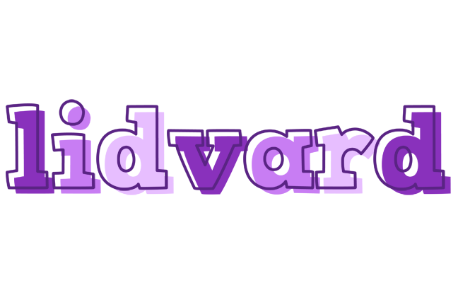 Lidvard sensual logo