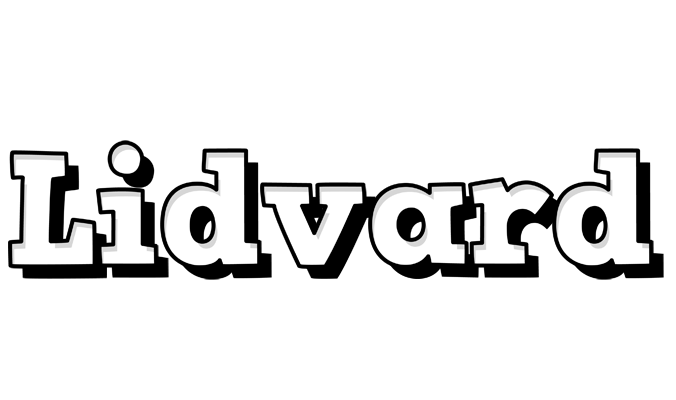 Lidvard snowing logo
