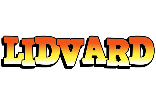 Lidvard sunset logo