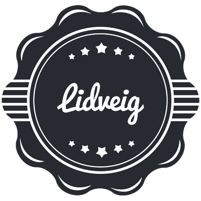 Lidveig badge logo