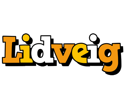 Lidveig cartoon logo