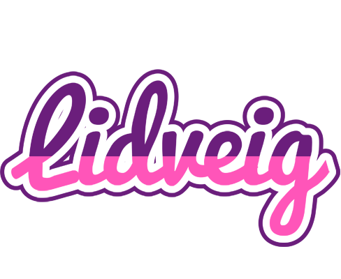 Lidveig cheerful logo