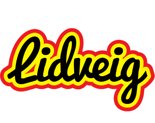 Lidveig flaming logo