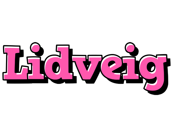 Lidveig girlish logo