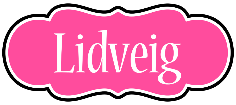 Lidveig invitation logo