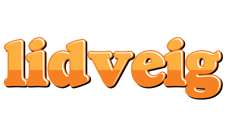 Lidveig orange logo