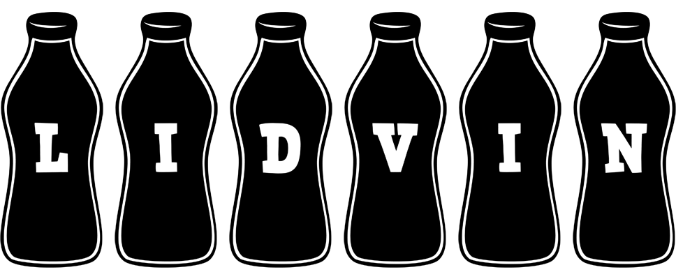 Lidvin bottle logo