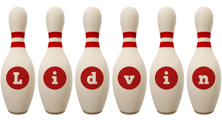 Lidvin bowling-pin logo