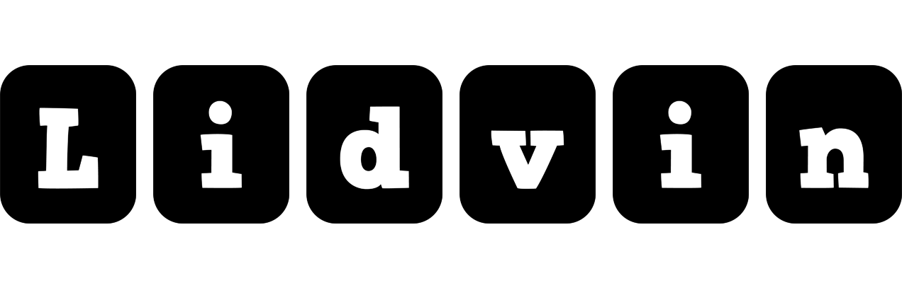 Lidvin box logo