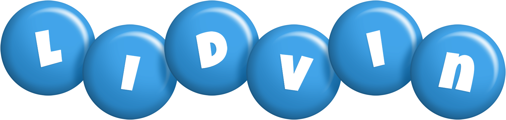 Lidvin candy-blue logo