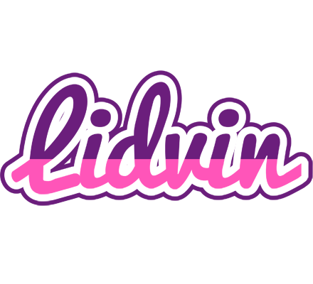 Lidvin cheerful logo