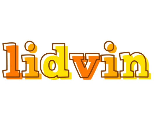 Lidvin desert logo