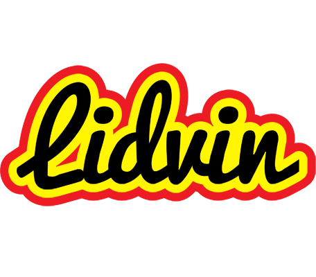 Lidvin flaming logo