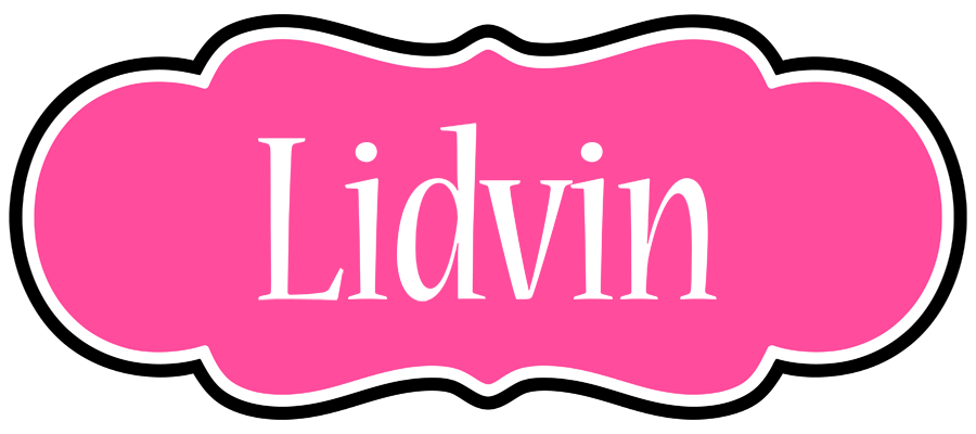 Lidvin invitation logo