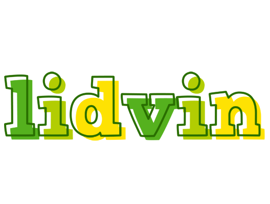 Lidvin juice logo