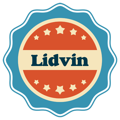 Lidvin labels logo