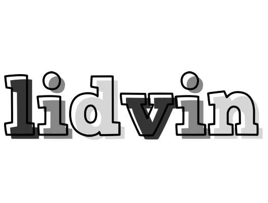Lidvin night logo