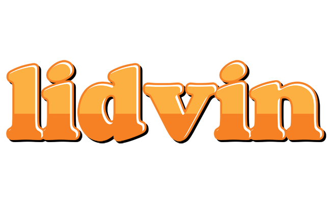 Lidvin orange logo
