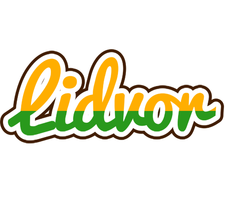 Lidvor banana logo