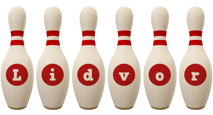 Lidvor bowling-pin logo