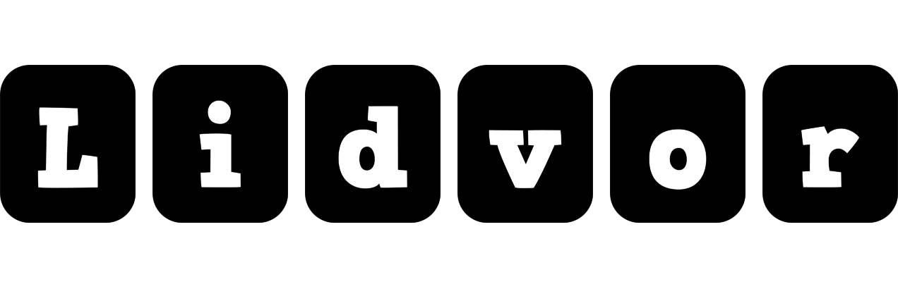 Lidvor box logo