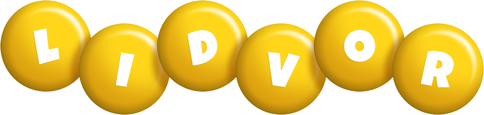 Lidvor candy-yellow logo