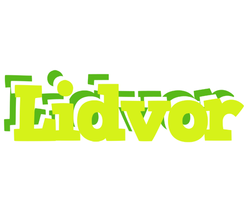 Lidvor citrus logo