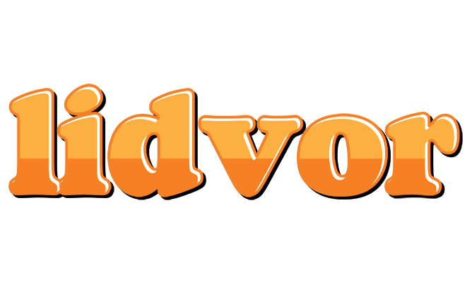 Lidvor orange logo