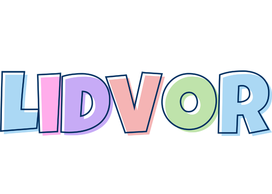 Lidvor pastel logo