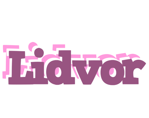 Lidvor relaxing logo