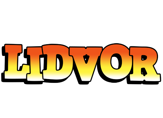 Lidvor sunset logo