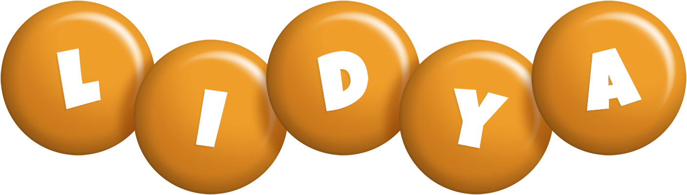 Lidya candy-orange logo