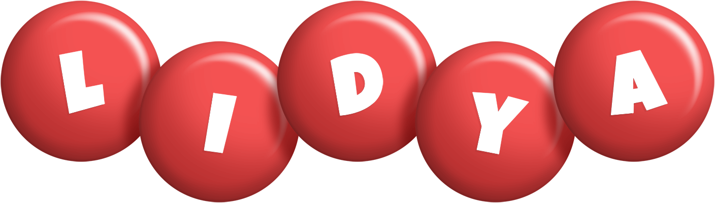 Lidya candy-red logo
