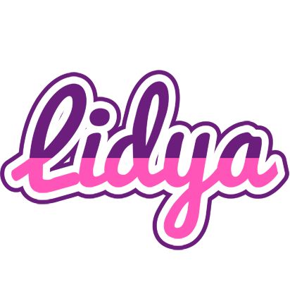 Lidya cheerful logo