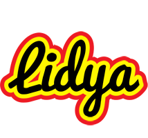 Lidya flaming logo