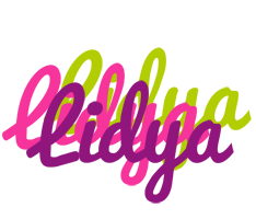 Lidya flowers logo