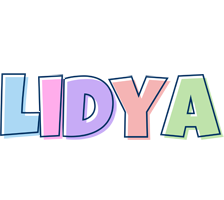 Lidya pastel logo