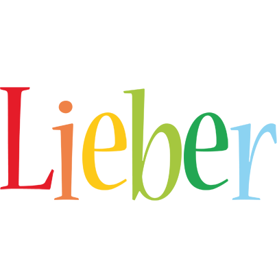 Lieber birthday logo