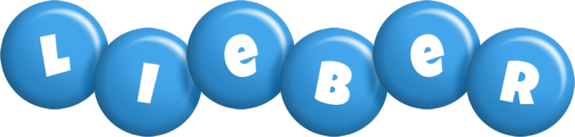 Lieber candy-blue logo