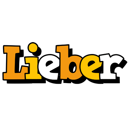Lieber cartoon logo