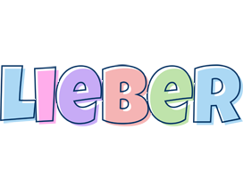 Lieber pastel logo