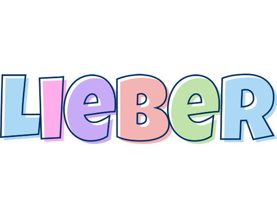 Lieber pastel logo