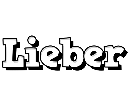 Lieber snowing logo
