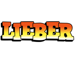 Lieber sunset logo