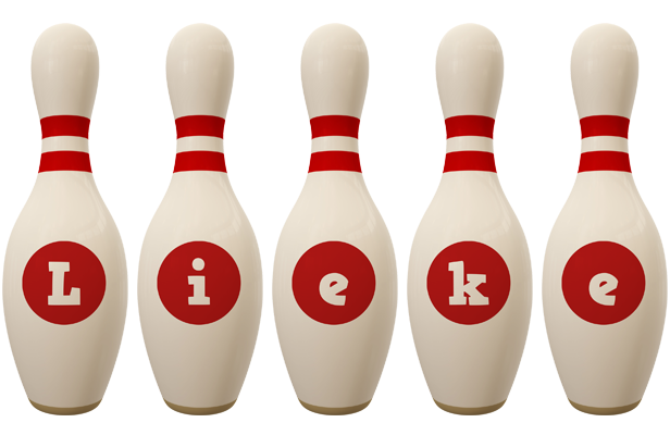 Lieke bowling-pin logo