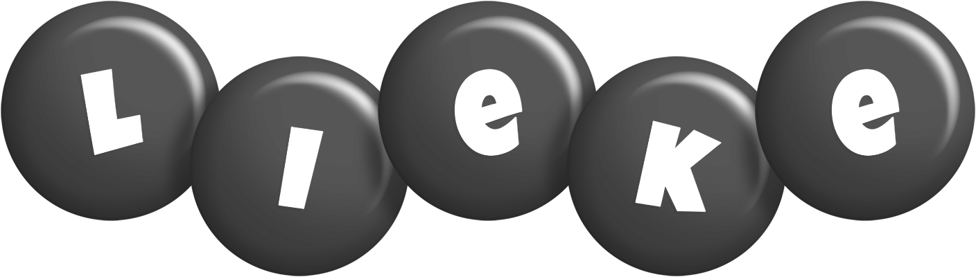 Lieke candy-black logo