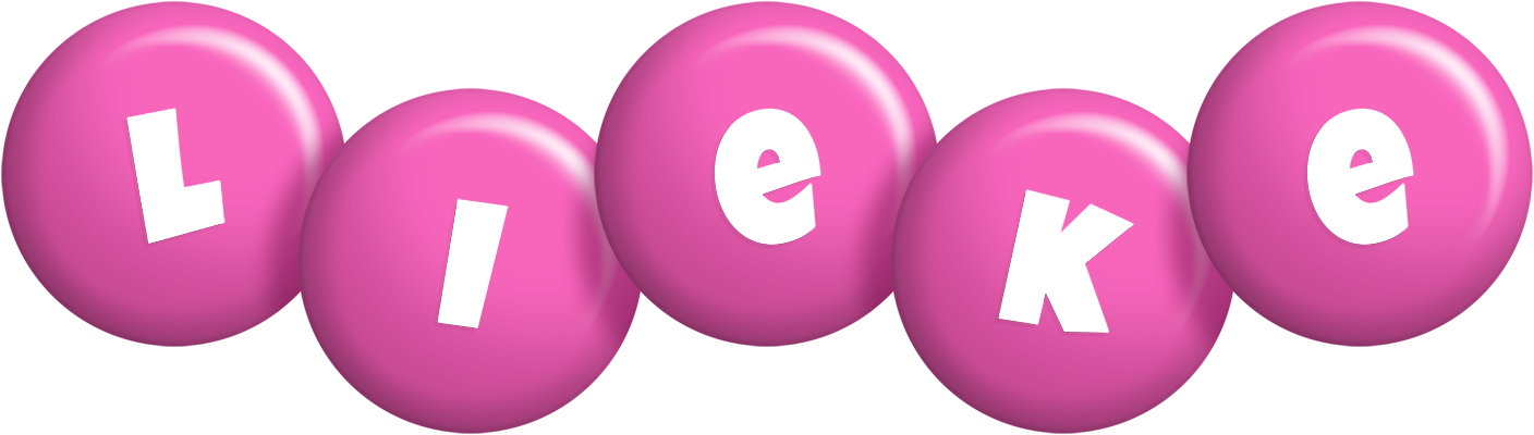 Lieke candy-pink logo