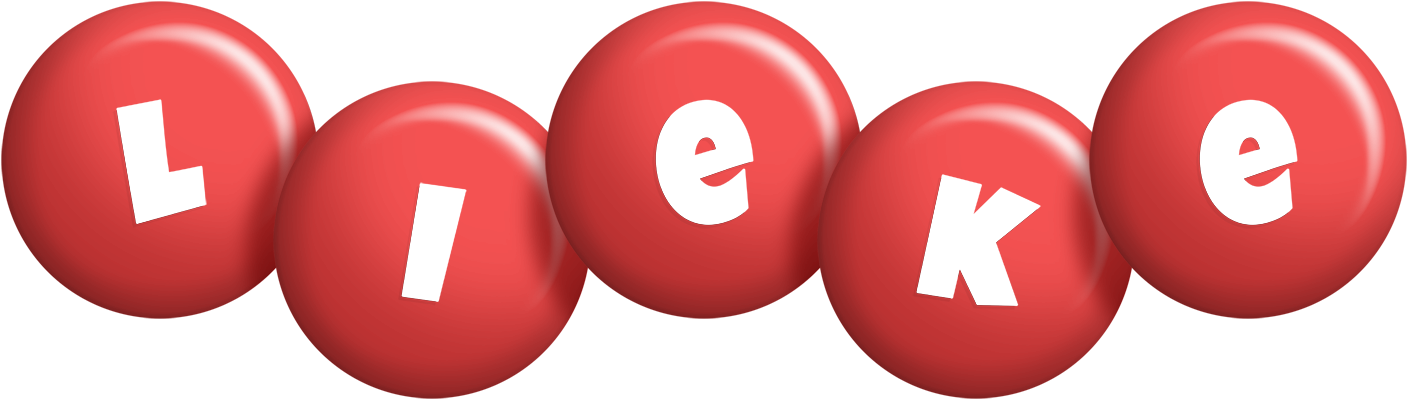 Lieke candy-red logo
